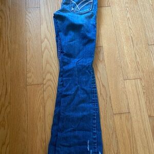 William Rast Blue Flared Jeans